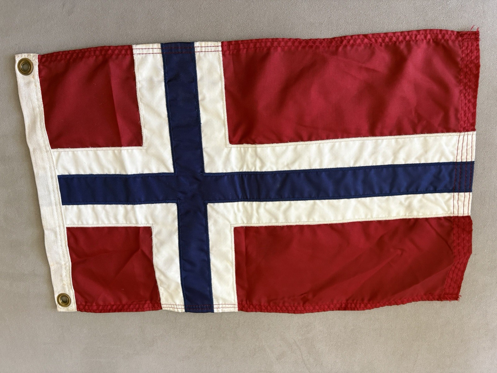 12x19 Norway  Flag Boat Car