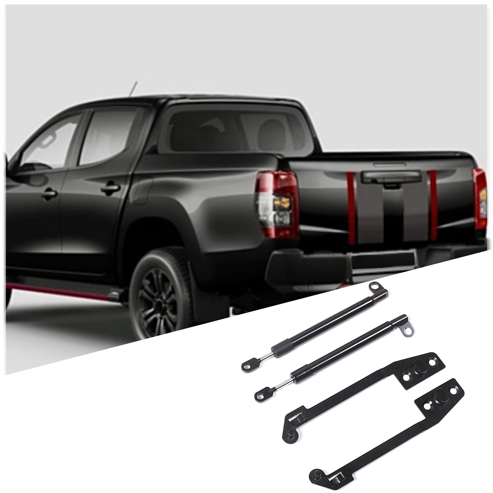 For Mitsubishi Triton L200 2015-2023 Rear Tailgate Assist Shock Lifter Strut Gas
