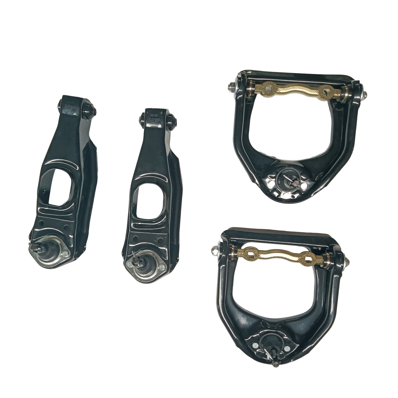 New Upper/Lower Control Arms Set for Ford Mustang II  Pinto Mercury 1974-1980 
