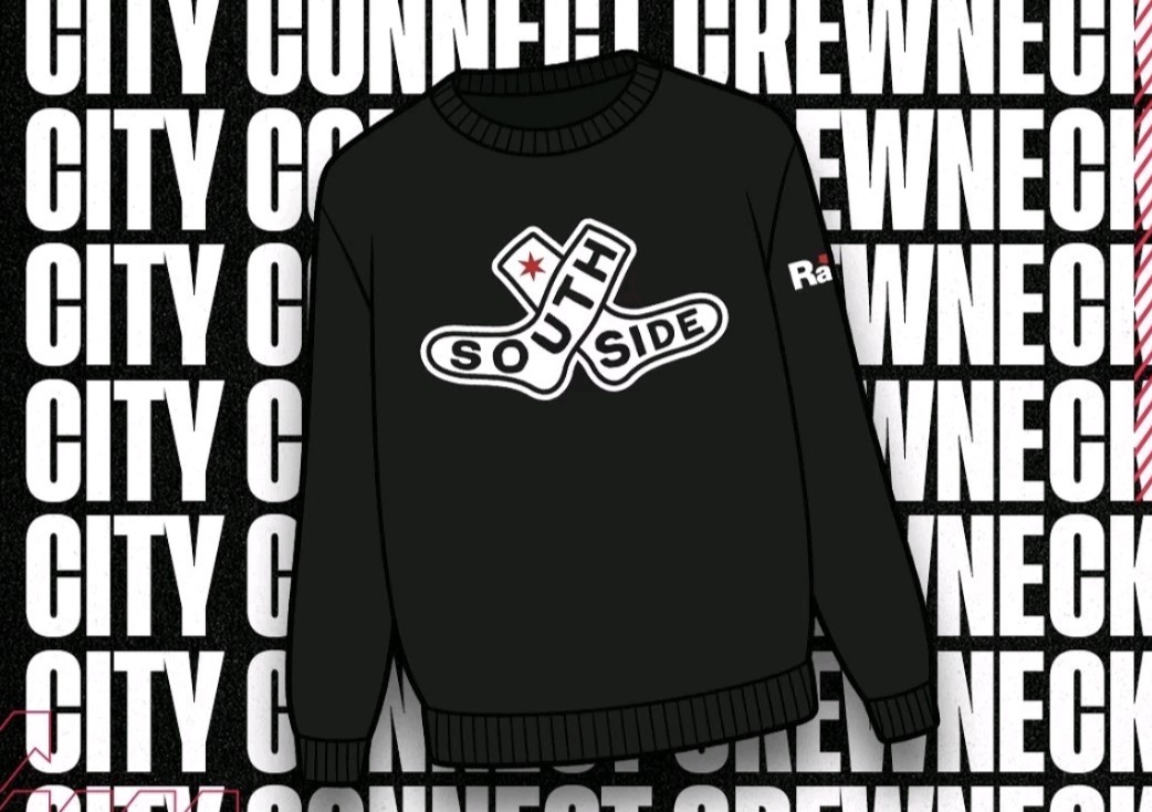 Chicago White Sox City Connect Crewneck Size XL SGA 9/26/26 Giveaway NEW In Hand