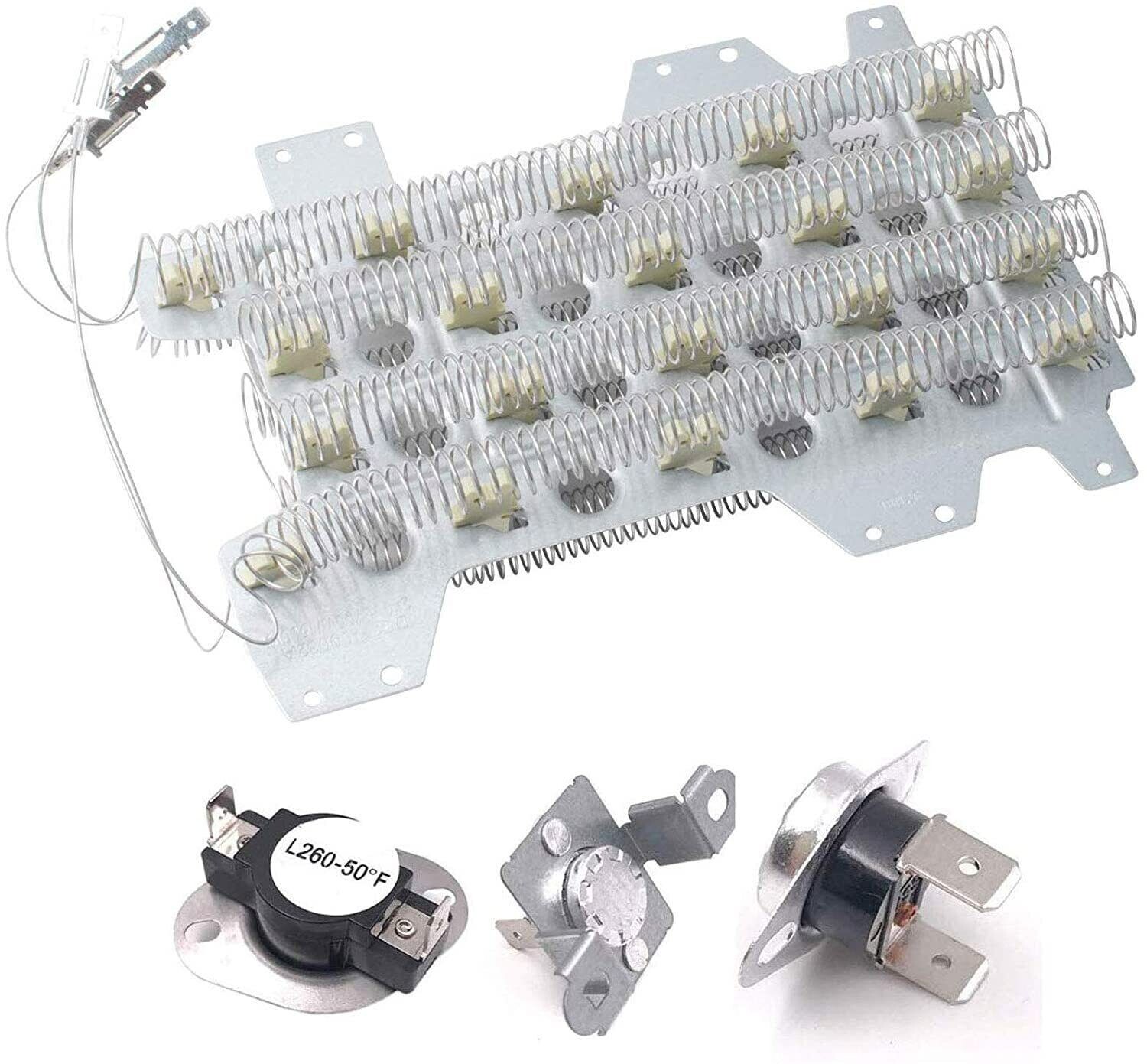 DC47-00032A Dryer Heating Element Fit for Samsung DC93-00154A AP5582094 3282568