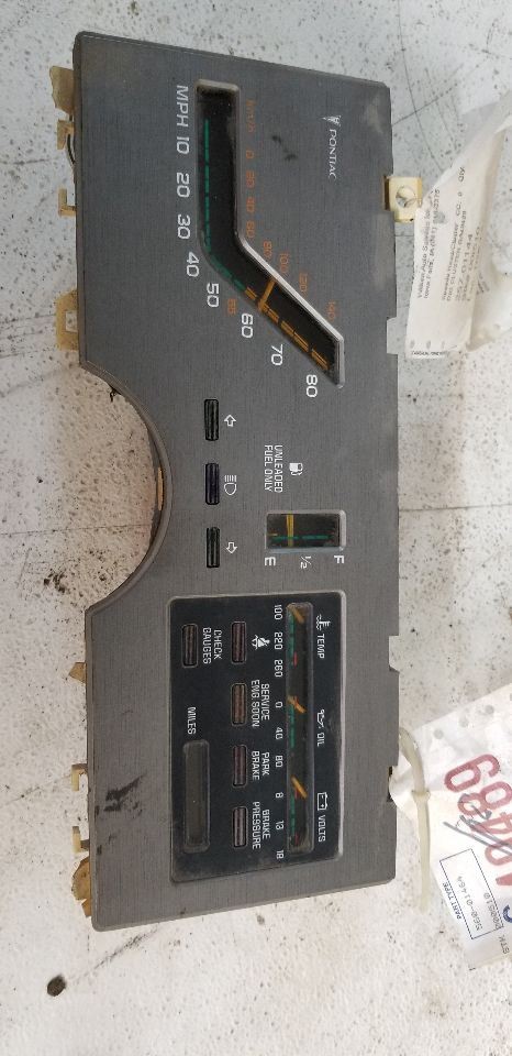 Speedometer With Trip Odometer Head Only Fits 85-86 GRAND AM 662984