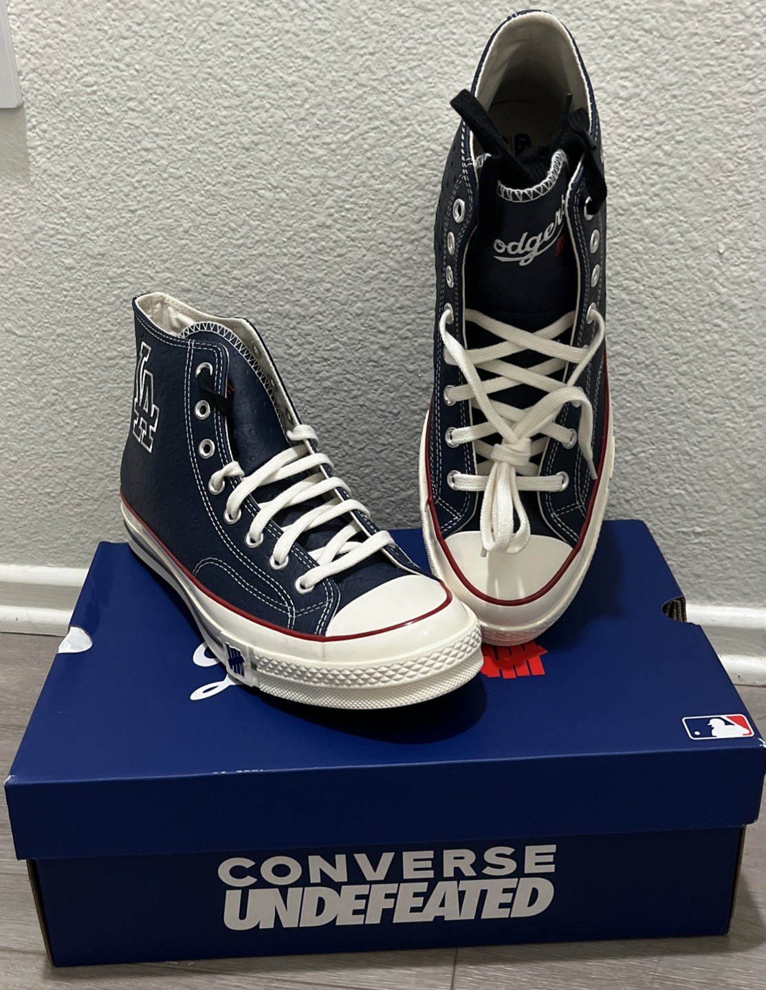 Undefeated x Converse Los Angeles Dodgers Size 10 M / 12W Chuck Taylor