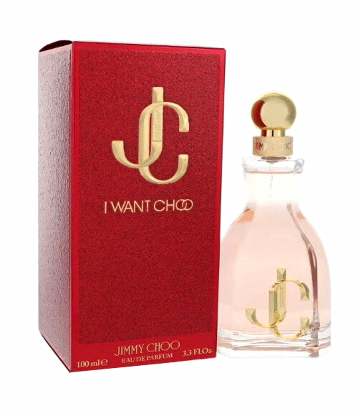 Jimmy Choo I Want Choo Eau de Parfum Spray 3.3 fl oz Regular Size Jimmy Choo I Want Choo Eau de Parfum Spray 3.3 fl oz Regular Size