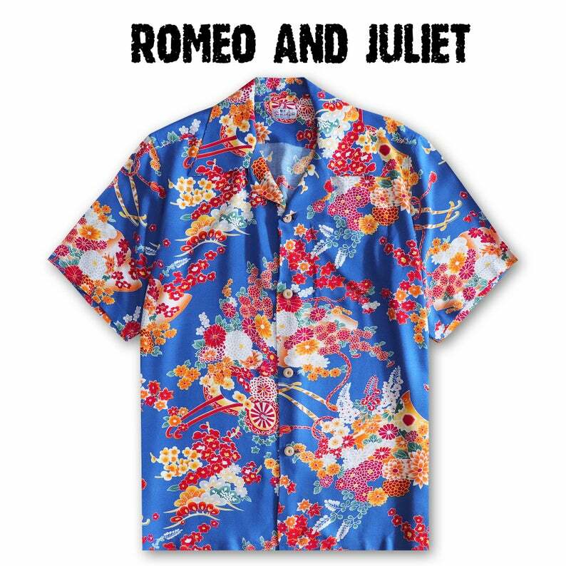 Senshi Leonardo DiCaprio's Hawaiian Shirt from Romeo and Juliet 1996…