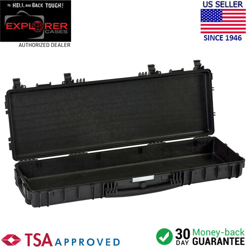 Explorer Cases 11413 BE Weapons Shockproof Waterproof Case with no Foam (Black)