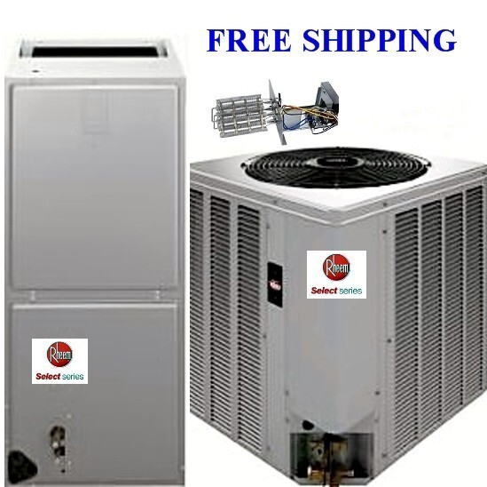 3.5 Ton Rheem  Endeavor Line / Select R-454B SEER2  Complete Electric System