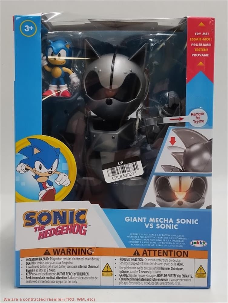 Sonic the Hedgehog Feature Giant Mecha Sonic vs Sonic Exclusive SEE DETAILS