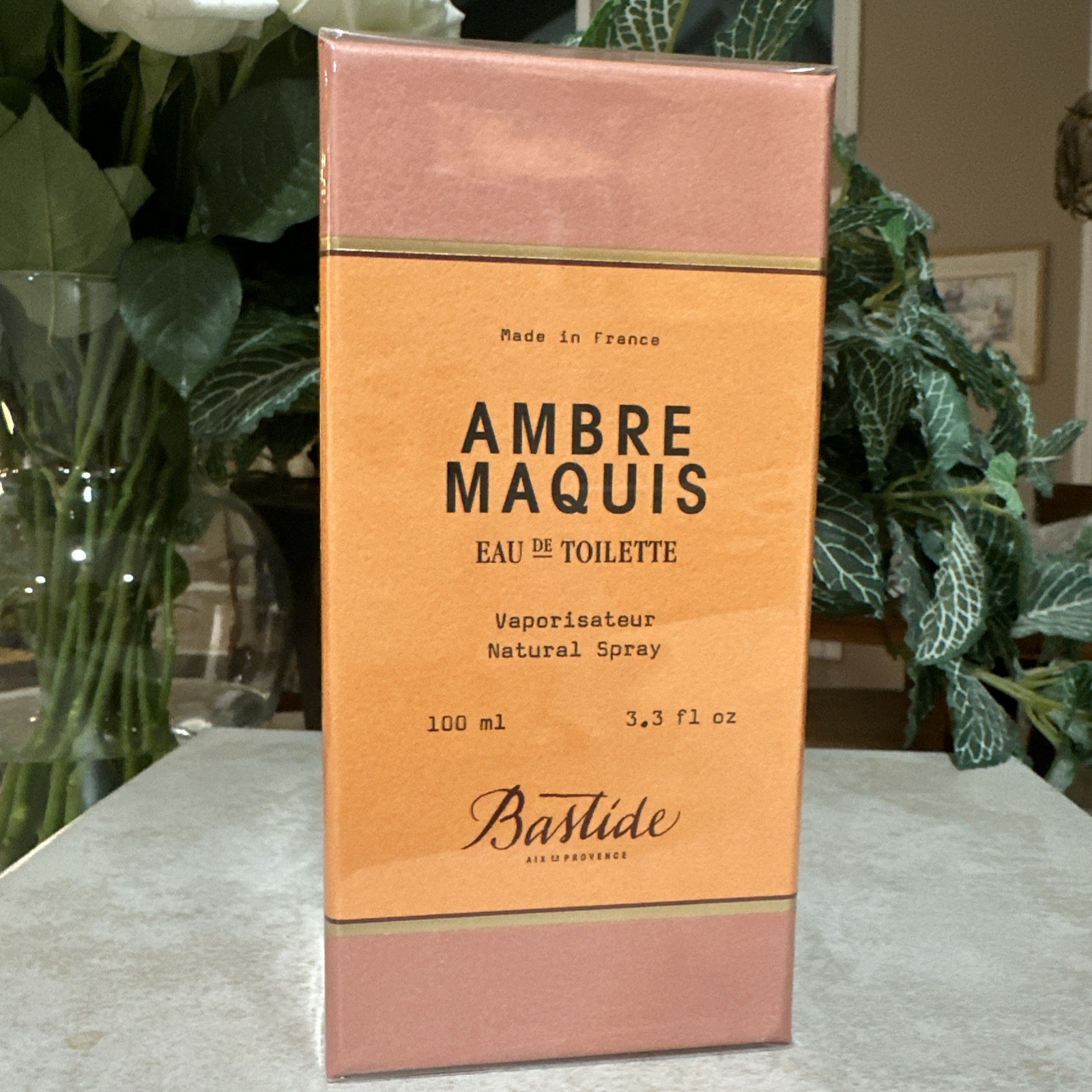 Amber Maquis Bastide Aix en Provence Eau de Toilette Sealed In Box 3.3 oz 100ml Amber Maquis Bastide Aix en Provence Eau de Toilette Sealed In Box 3.3 oz 100ml