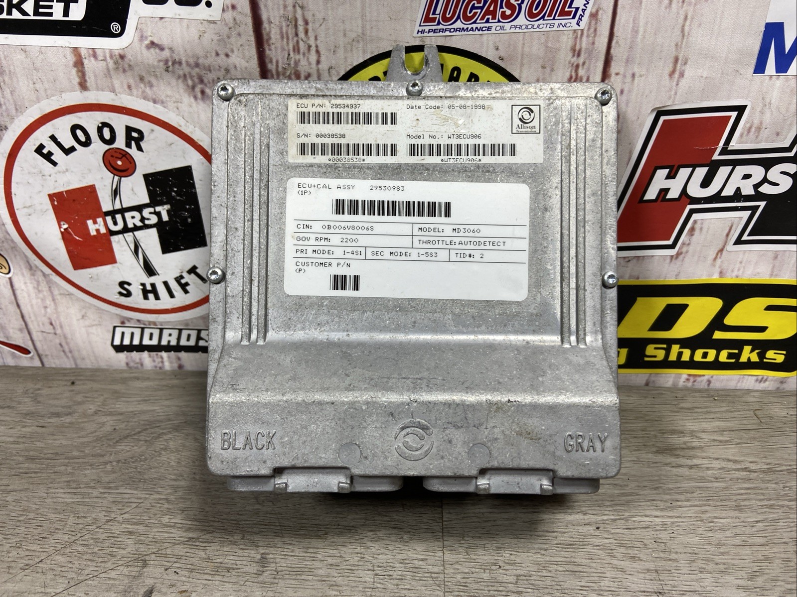 USED ALLISON TRANSMISSION MODULE 29534937 / WT3ECU906 / 2400 RPM