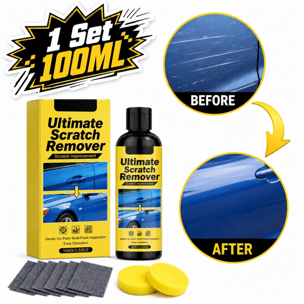 NanoPolix Scratch Remover – Eliminate All Car Scratches In 60 Seconds, Nano Poli