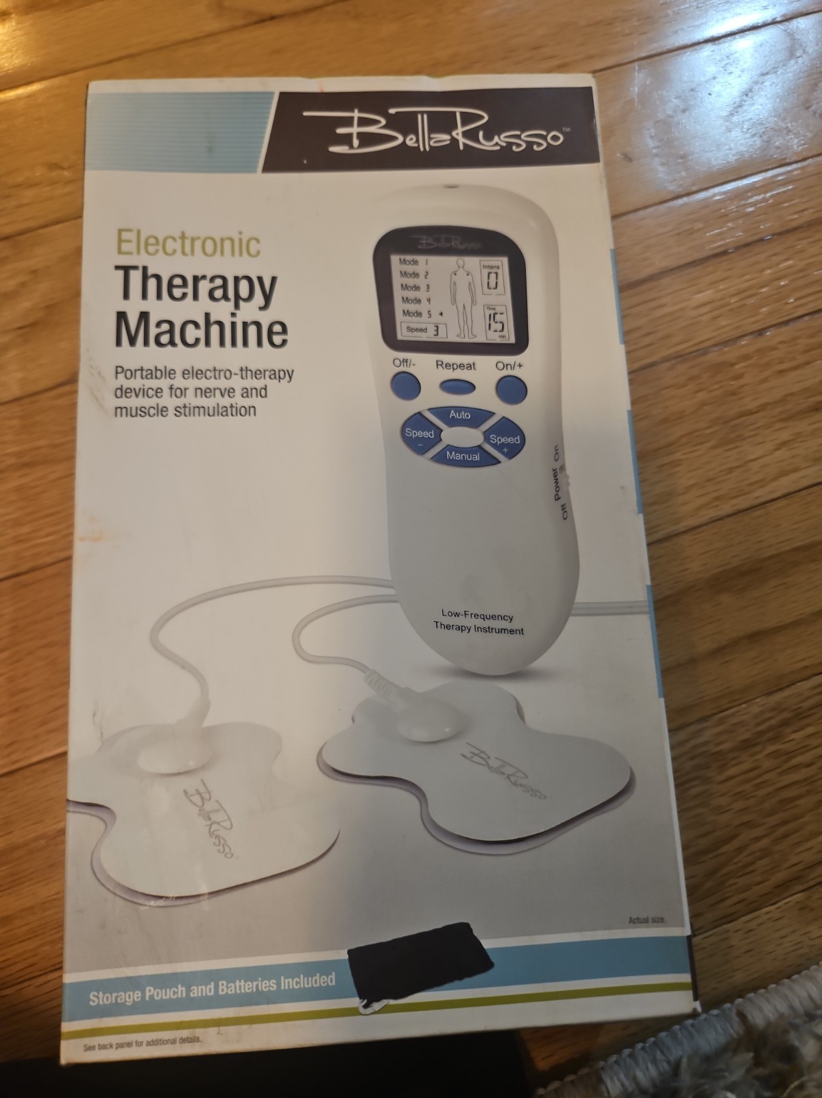 Bella Russo Electronic Therapy Machine Portable Electro Therapy-New In Box Bella Russo Electronic Therapy Machine Portable Electro Therapy-New In Box
