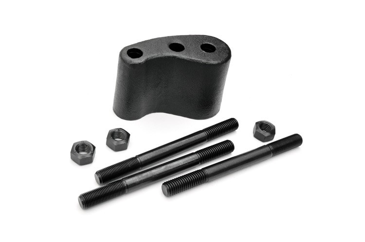 Dana 44 Steering Block Ford Dodge with Studs and Lock Nuts Dana 44 Steering Block Ford Dodge with Studs and Lock Nuts