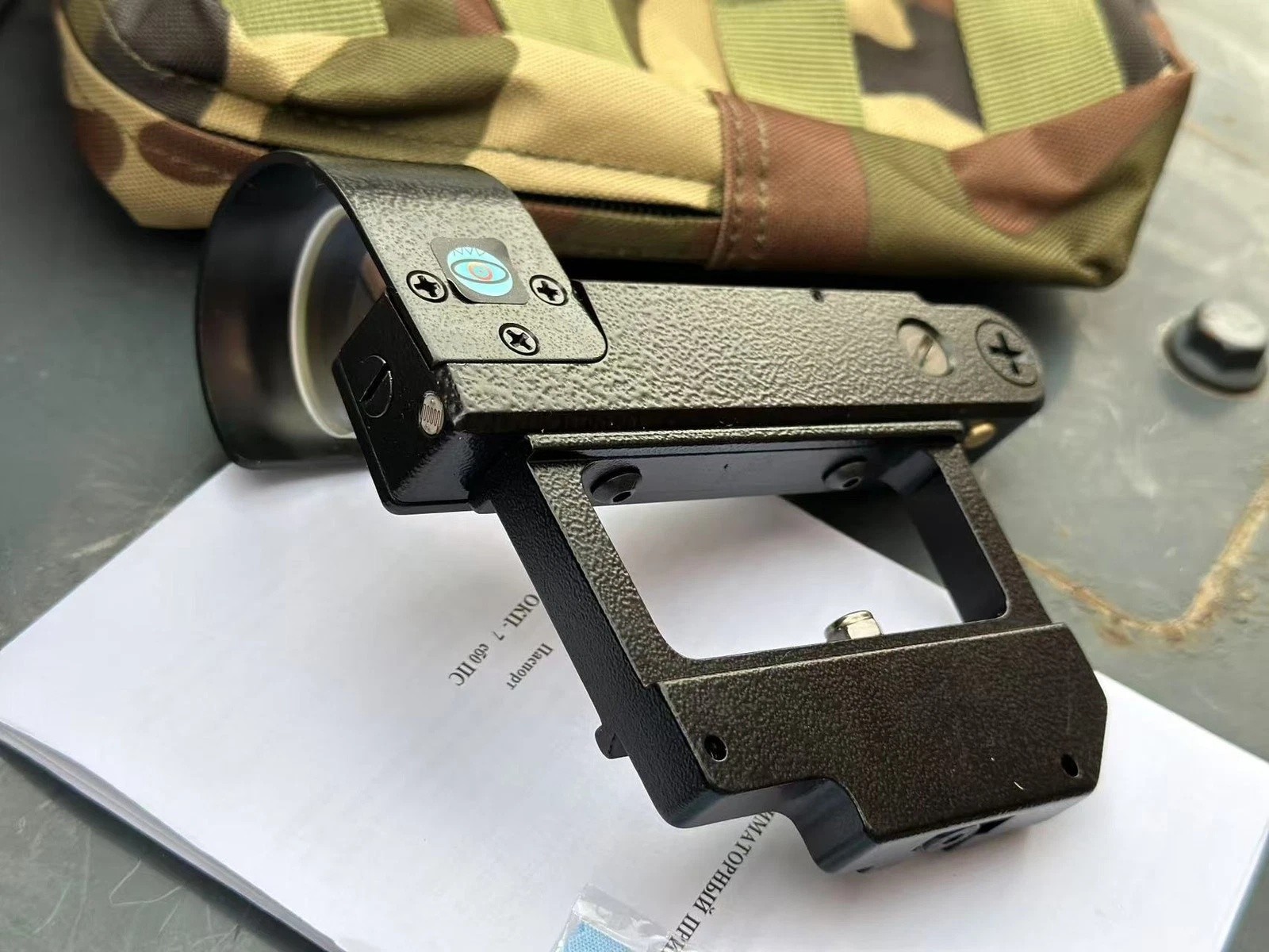 OKP7 Red Dot Sight A-K Side Mount Scope Circle Dot Reticle Russian Optic