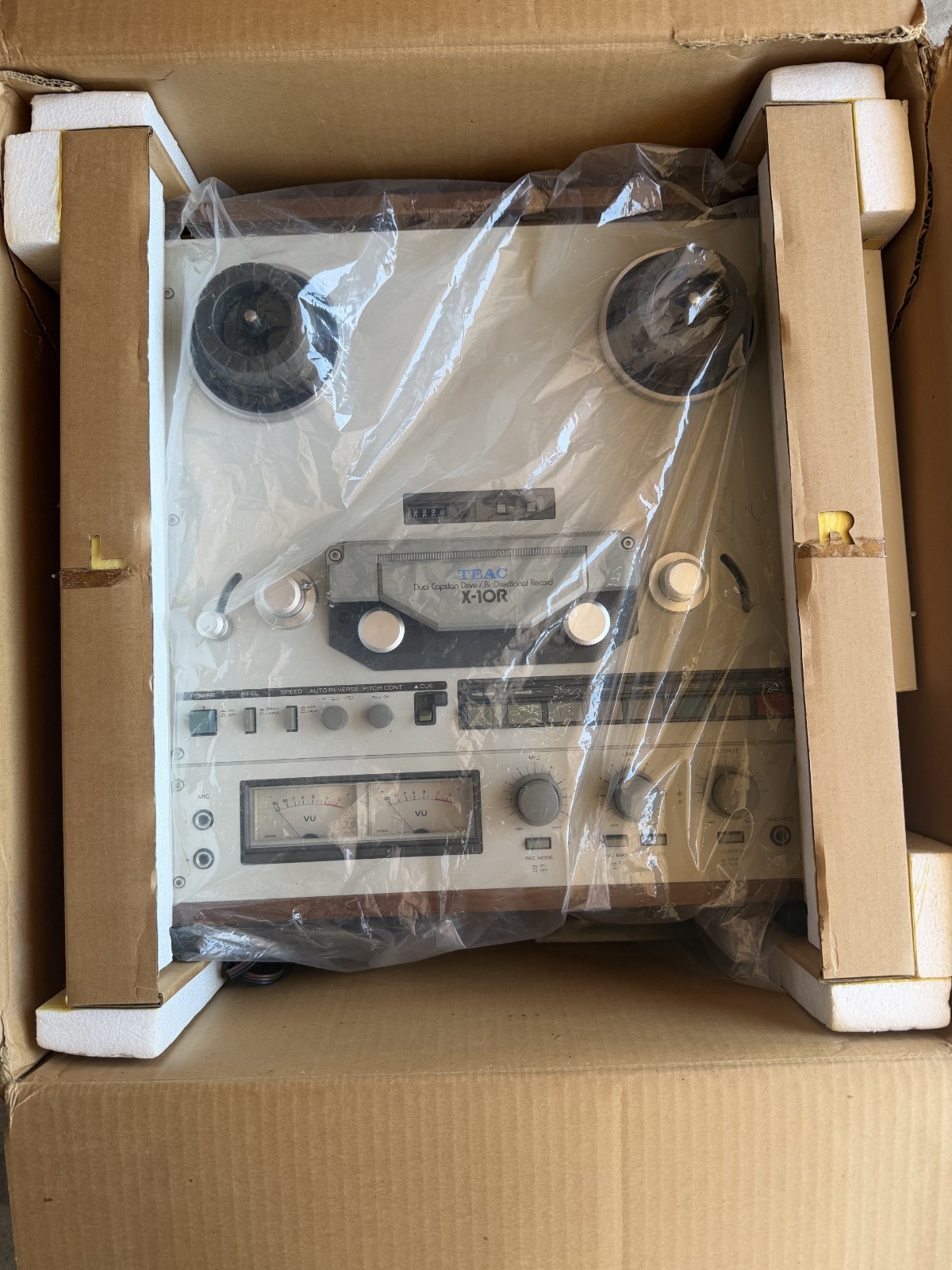 Vintage Teac X-10R  Reel to Reel Tape Dual Capstan Drive/Bidirectional Record A+