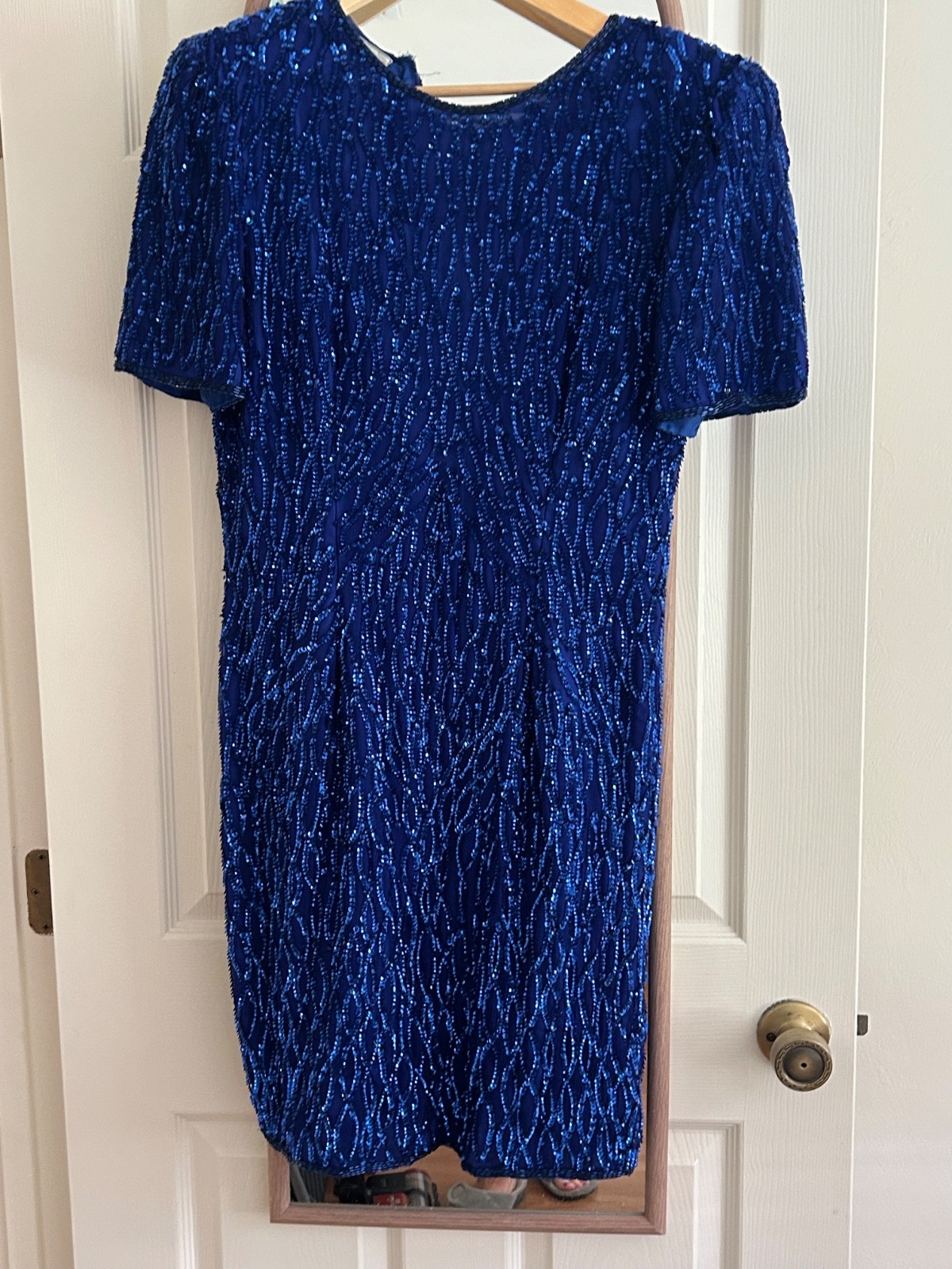 Great condition vintage Stenay royal blue dress women’s size 10 Great condition vintage Stenay royal blue dress women’s size 10