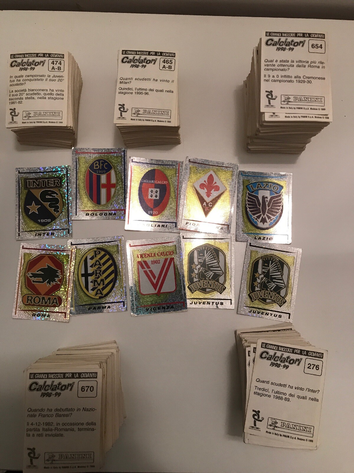 1998 99 Sandwich Figures - Ronaldo Lot 98-99 Giant Sticker Lot ENTER & READ
