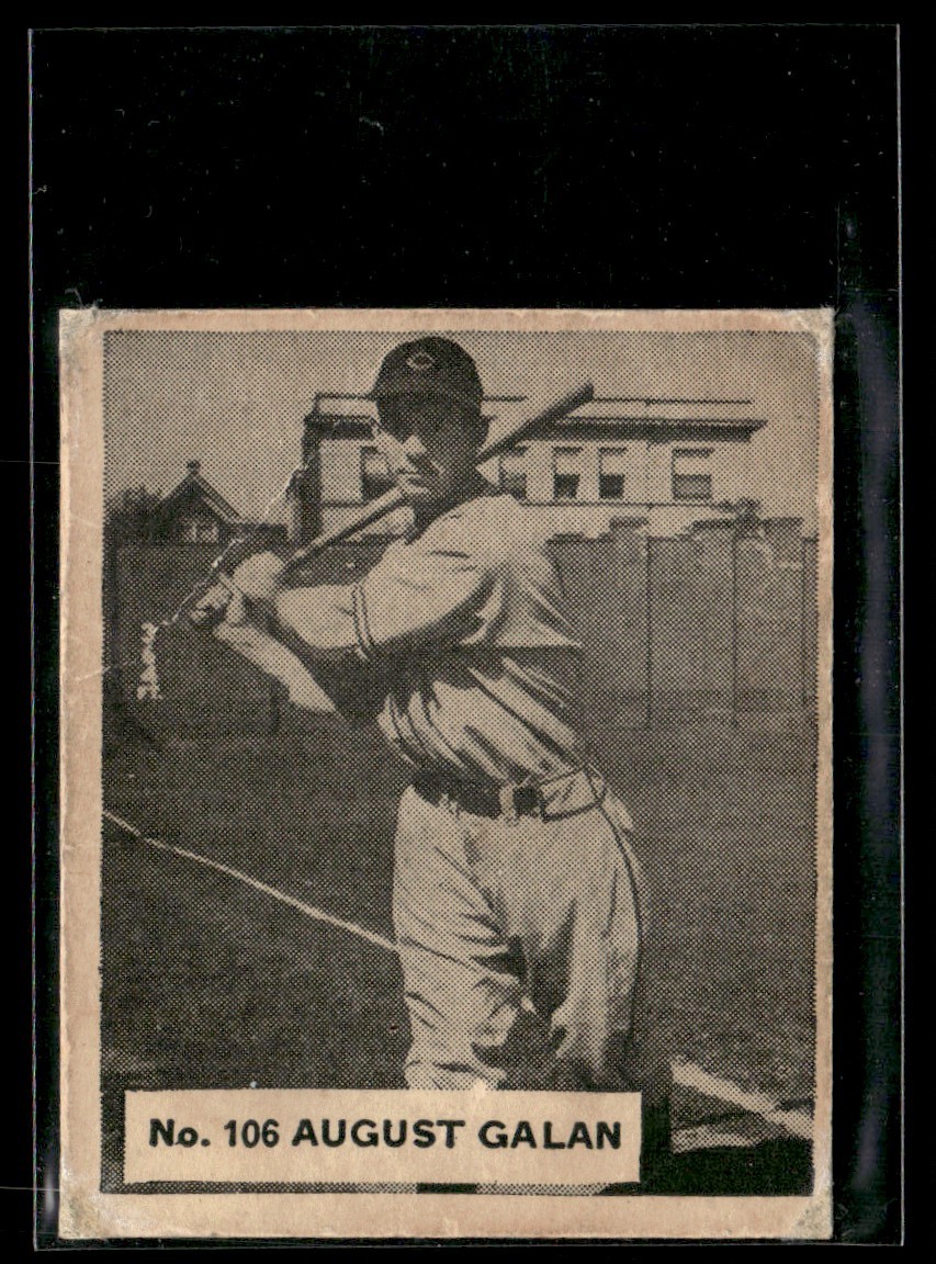 1936 World Wide Gum August Galan #106