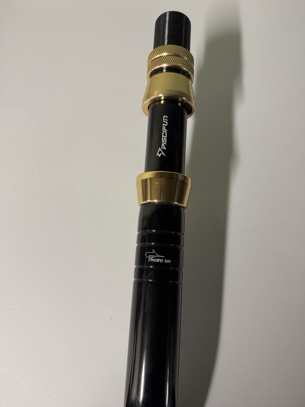 Pacific Bay #4 Bent Rod Butt Black & Gold NEW Aftco, Pacbay, Stuart Pacific Bay #4 Bent Rod Butt Black & Gold NEW Aftco, Pacbay, Stuart