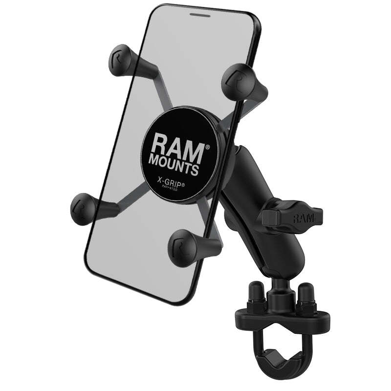 RAM-B-149Z-UN7U RAM X-Grip Phone Mount with Handlebar U-Bolt ... RAM-B-149Z-UN7U RAM X-Grip Phone Mount with Handlebar U-Bolt ...