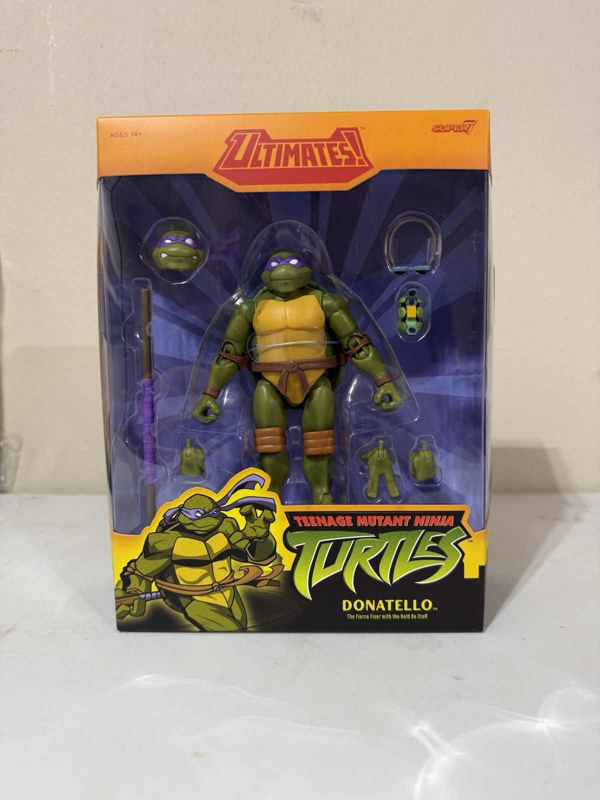 Teenage Mutant Ninja Turtles Super7 Ultimates Wave 12 Donatello - NEW SEALED Teenage Mutant Ninja Turtles Super7 Ultimates Wave 12 Donatello - NEW SEALED