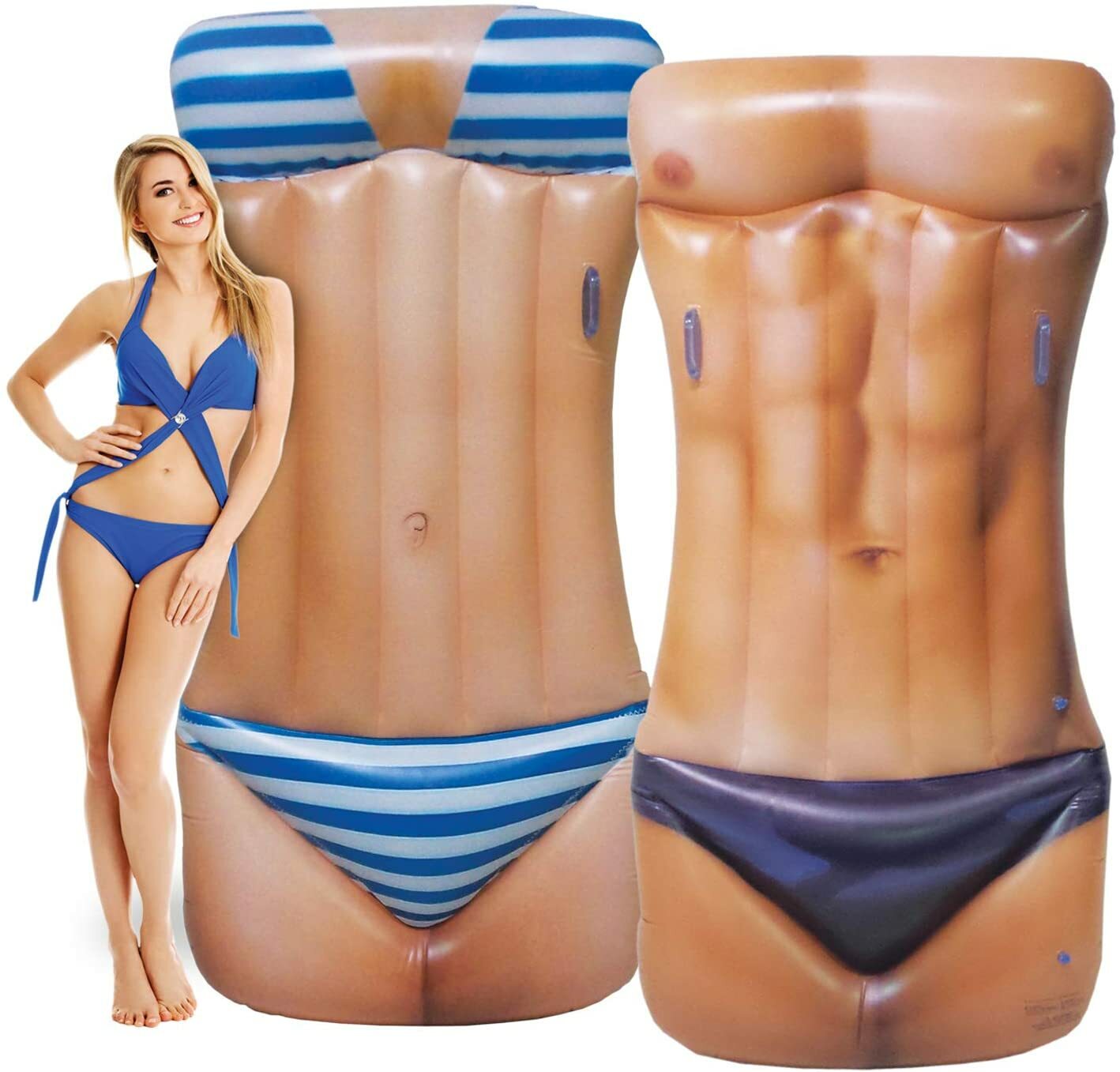 2-Pack JETSUP 2in1 Man/Woman Pool Float Raft Swimming Indoor Outdoor Beach Toy 2-Pack JETSUP 2in1 Man/Woman Pool Float Raft Swimming Indoor Outdoor Beach Toy