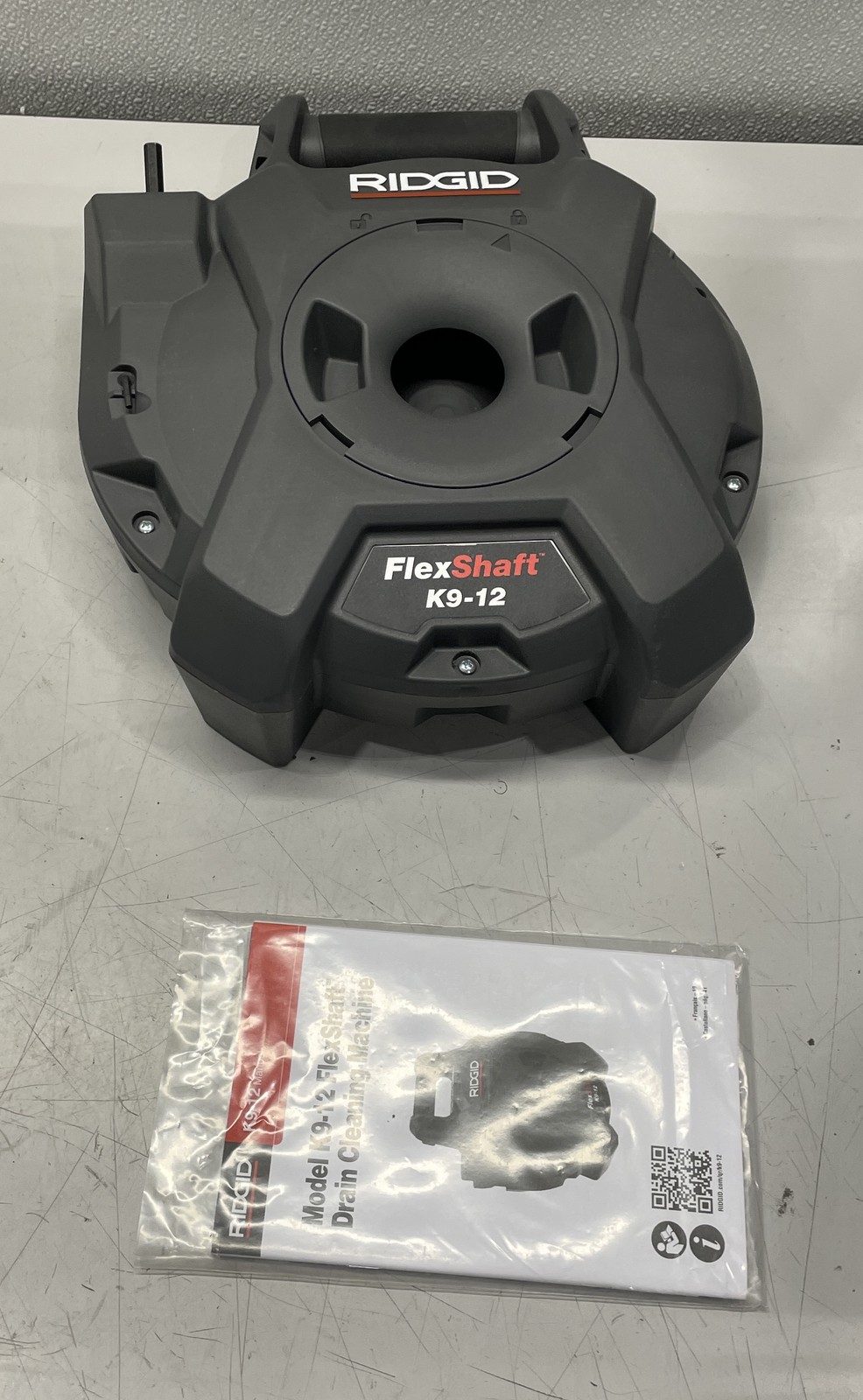RIDGID FlexShaft K9-12 Drain Cleaning Machine 74978