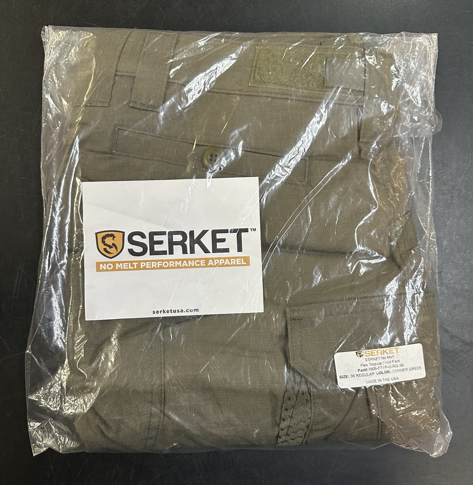 Serket Flex Tropical Field Pants Ranger green 36 Regular New Rare USA