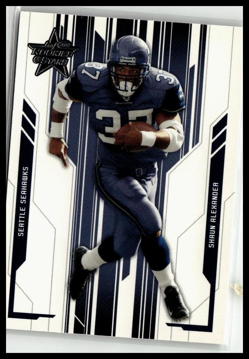 2005 Leaf Rookies & Stars #85 Shaun Alexander