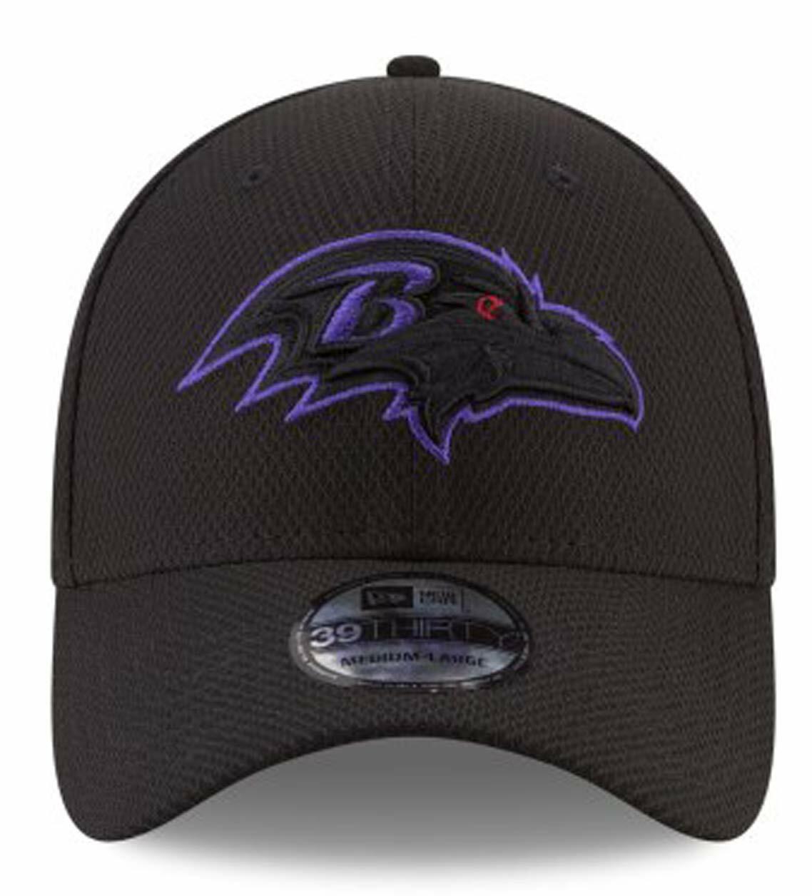 Rare Authentic NWT New Era NFL Baltimore Ravens ToneTech 39Thirty Flex Hat Cap