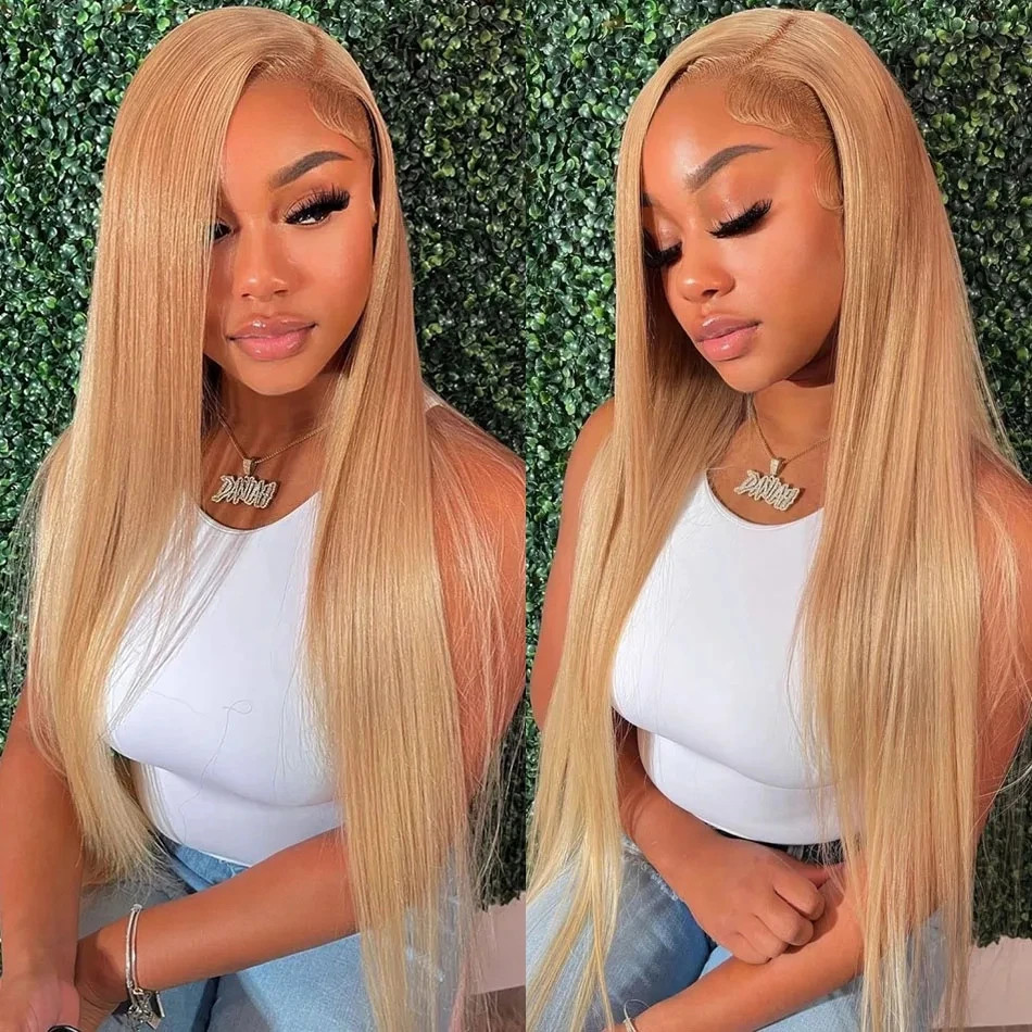 13x6 HD Lace Front Wigs for Women – #27 Blonde & 99J Red Straight Human Hair 13x6 HD Lace Front Wigs for Women – #27 Blonde & 99J Red Straight Human Hair