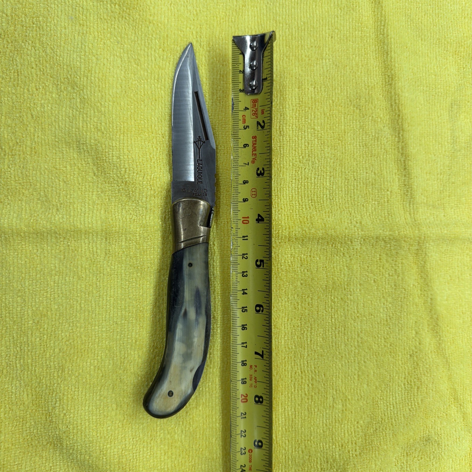 Laguiole G David France Vintage High-End Folding 12C27 