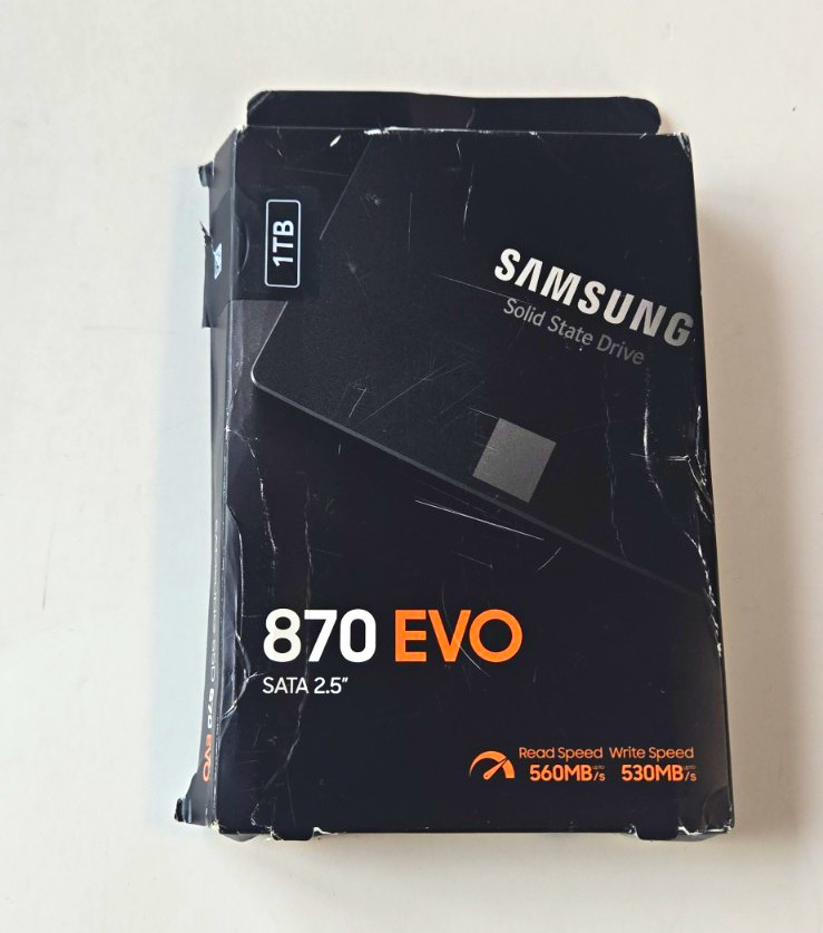 Samsung 870 EVO 1TB 2.5in SATA Internal SSD PC/Laptop Samsung 870 EVO 1TB 2.5in SATA Internal SSD PC/Laptop