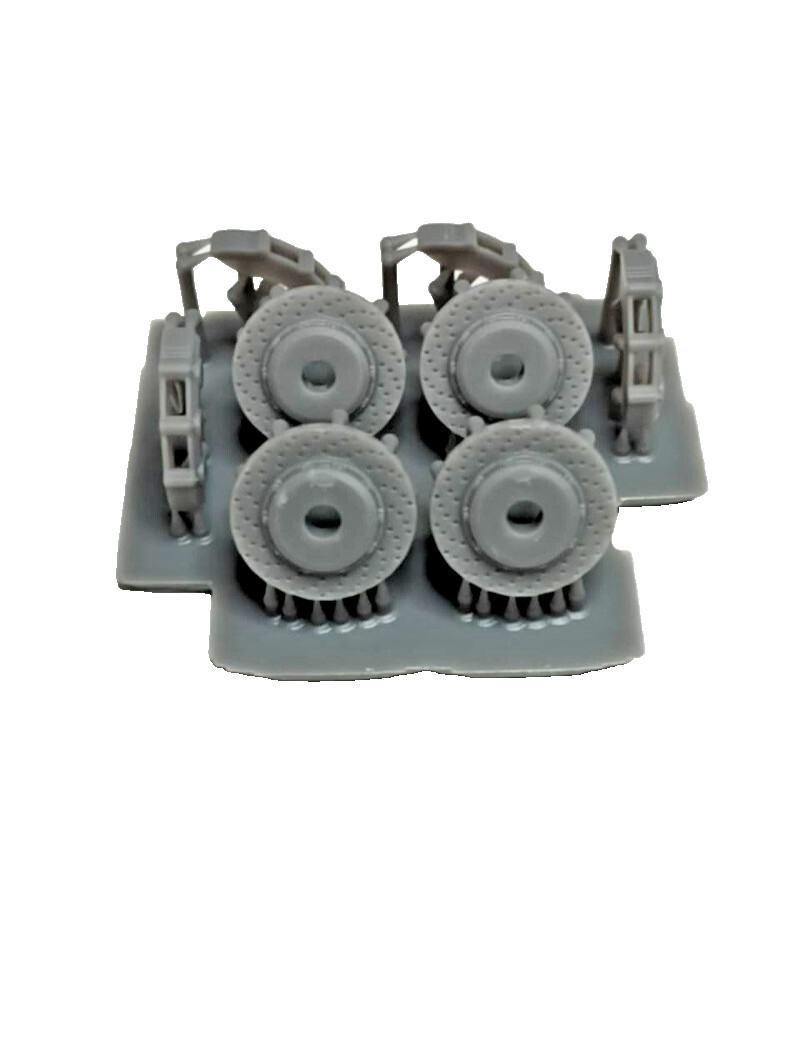 1/24 1/25 3D Resin Brembo Style Big Brake Disc Set 3  Scale Model Kits