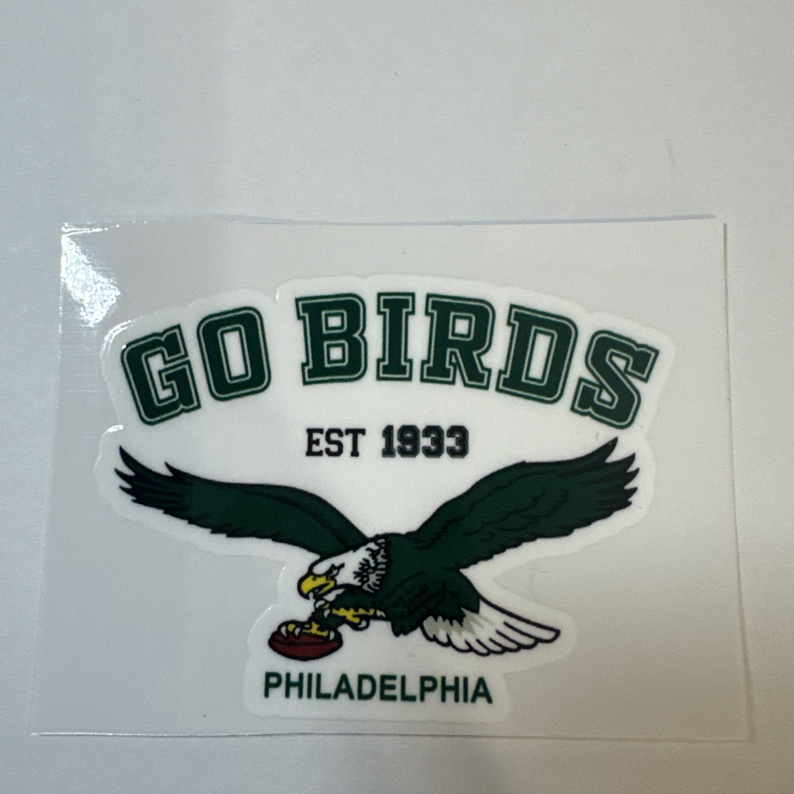 Go Birds 1933 Football Decal Sticker