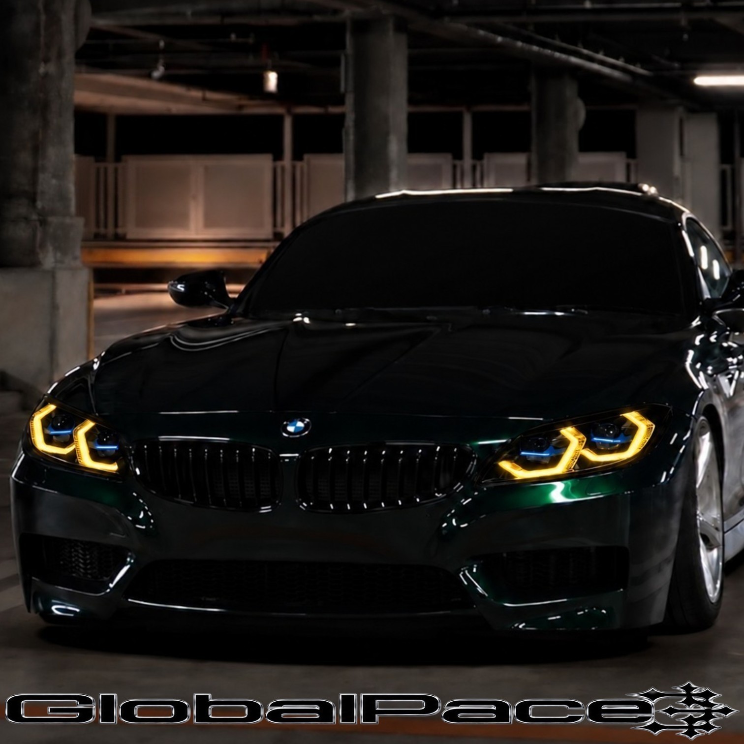 Laser Style Dual Color Blue Accent Headlights BMW Z4 E89 sDrive30i 35i 2009-2016