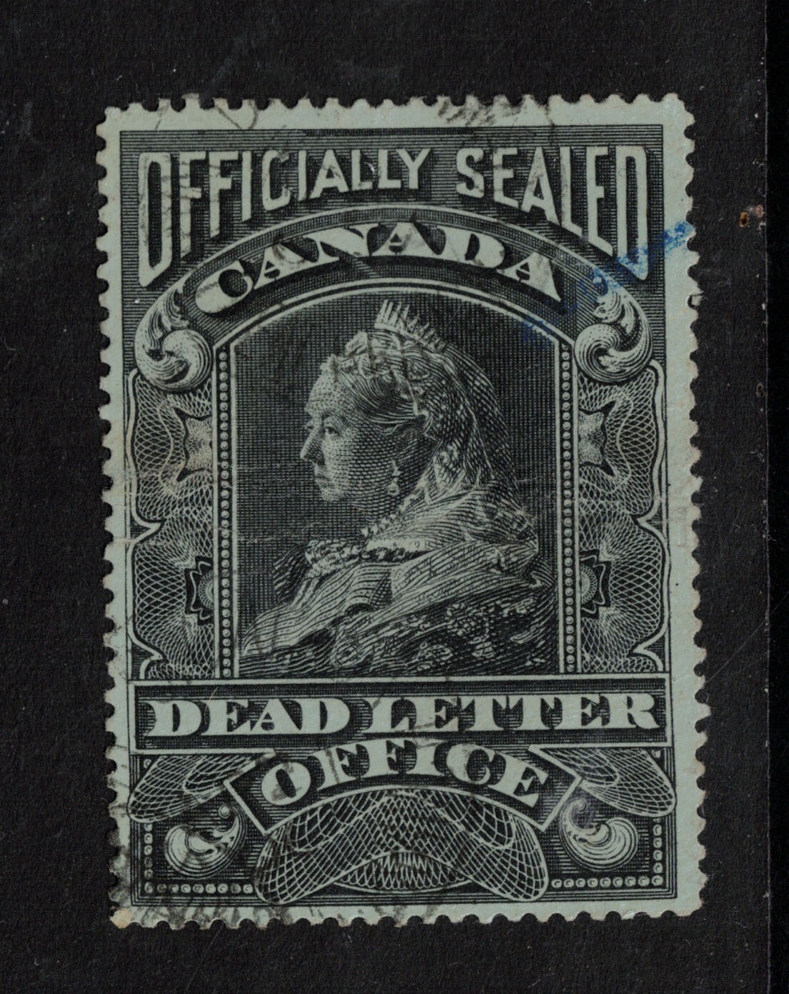 Canada #OX2 Very Fine Used With Light Usage Crease As Always Seen On This Issue