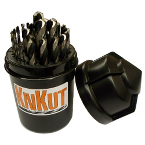 KnKut 29KK5DB 29 Piece Fractional Jobber Length Drill Bit Buddy Set KnKut 29KK5DB 29 Piece Fractional Jobber Length Drill Bit Buddy Set