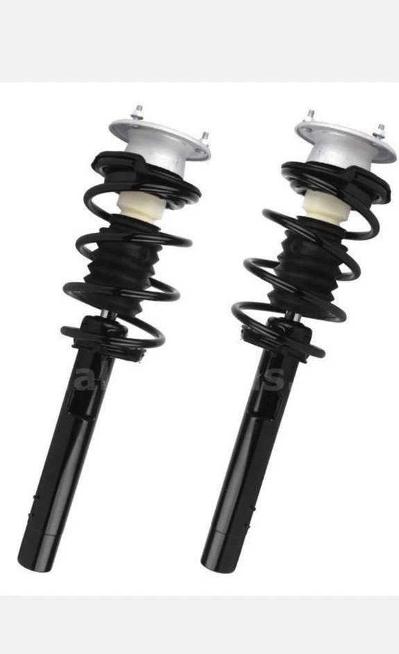 KUSATEC  Front  Pair Complete Shock Absorbers  For BMW 128i 325d 325i 330 330i