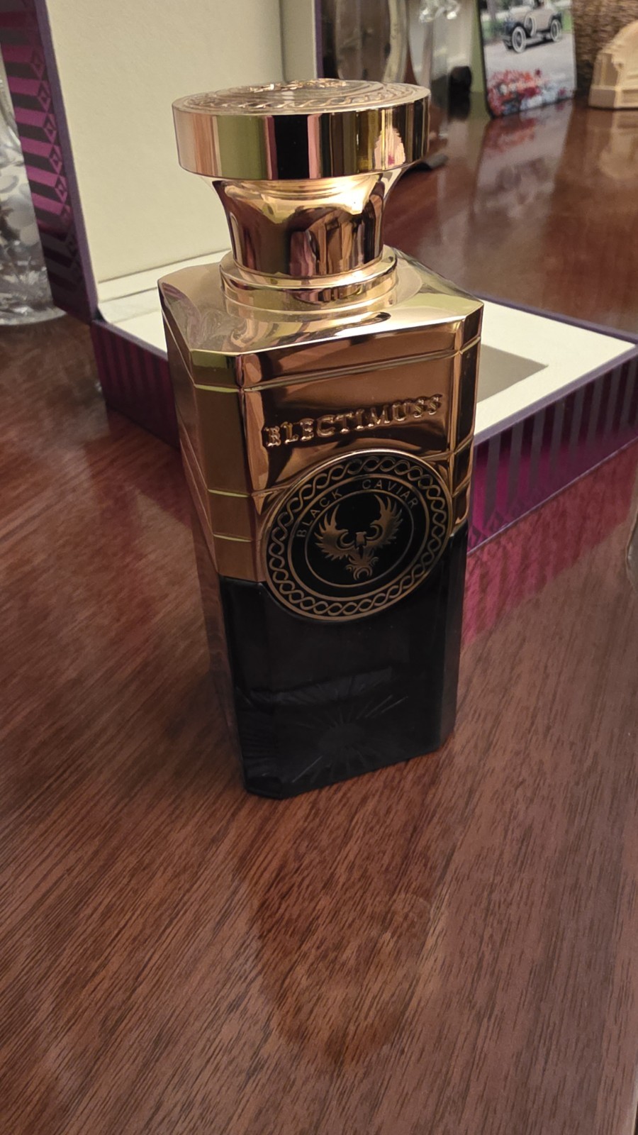 Electimuss London Black Caviar Pure Parfum Spray, Regular Size 3.38 fl oz Electimuss London Black Caviar Pure Parfum Spray, Regular Size 3.38 fl oz