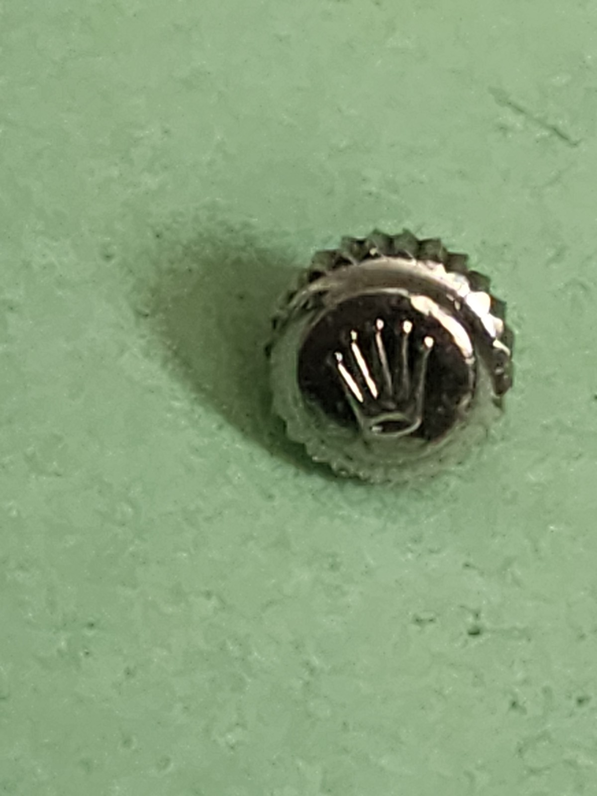 GENUINE VINTAGE ROLEX SUBMARINER 7mm Twin-lock Not Dot Crown Part