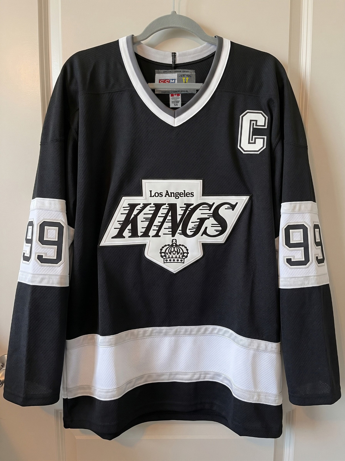 Wayne Gretzky Los Angeles Kings CCM Throwback Jersey Mens Sizes