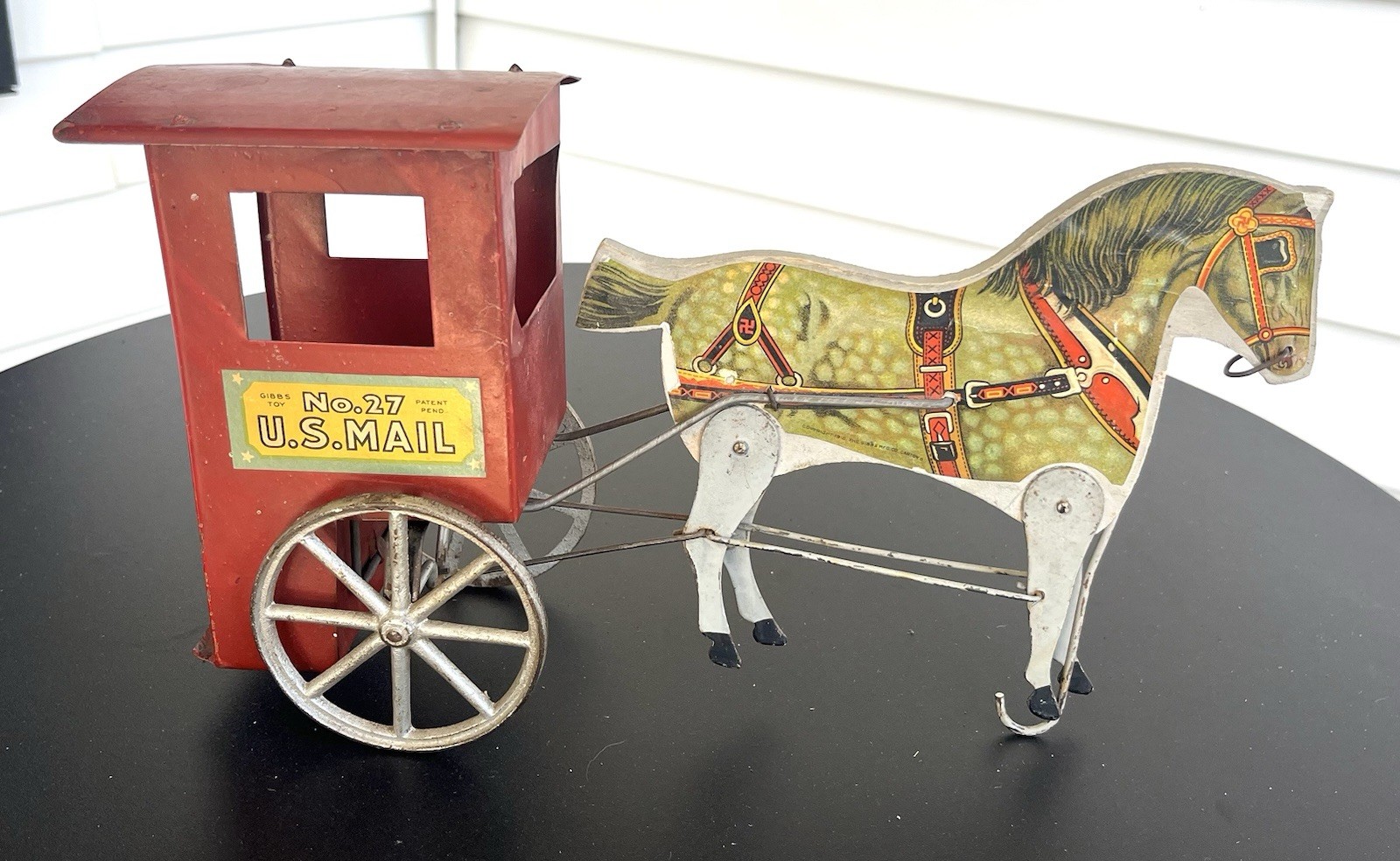 Gibbs 1910 Horse Drawn US Mail Wagon, Canton Ohio, 11 1/2”