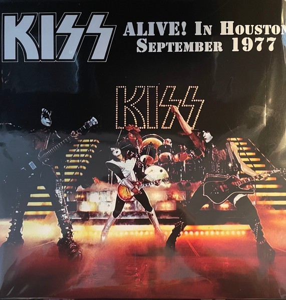 Kiss Alive In Houston September 1977 Vinyl LP Live Love Gun Tour Verne New Seale