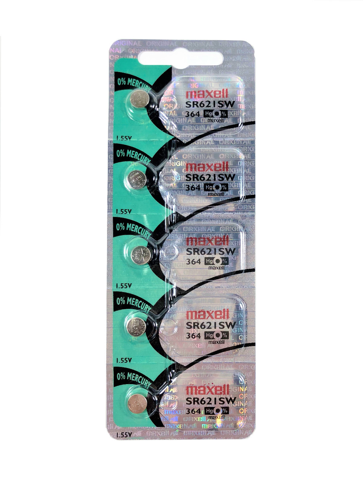 5 Maxell SR621SW 364 
