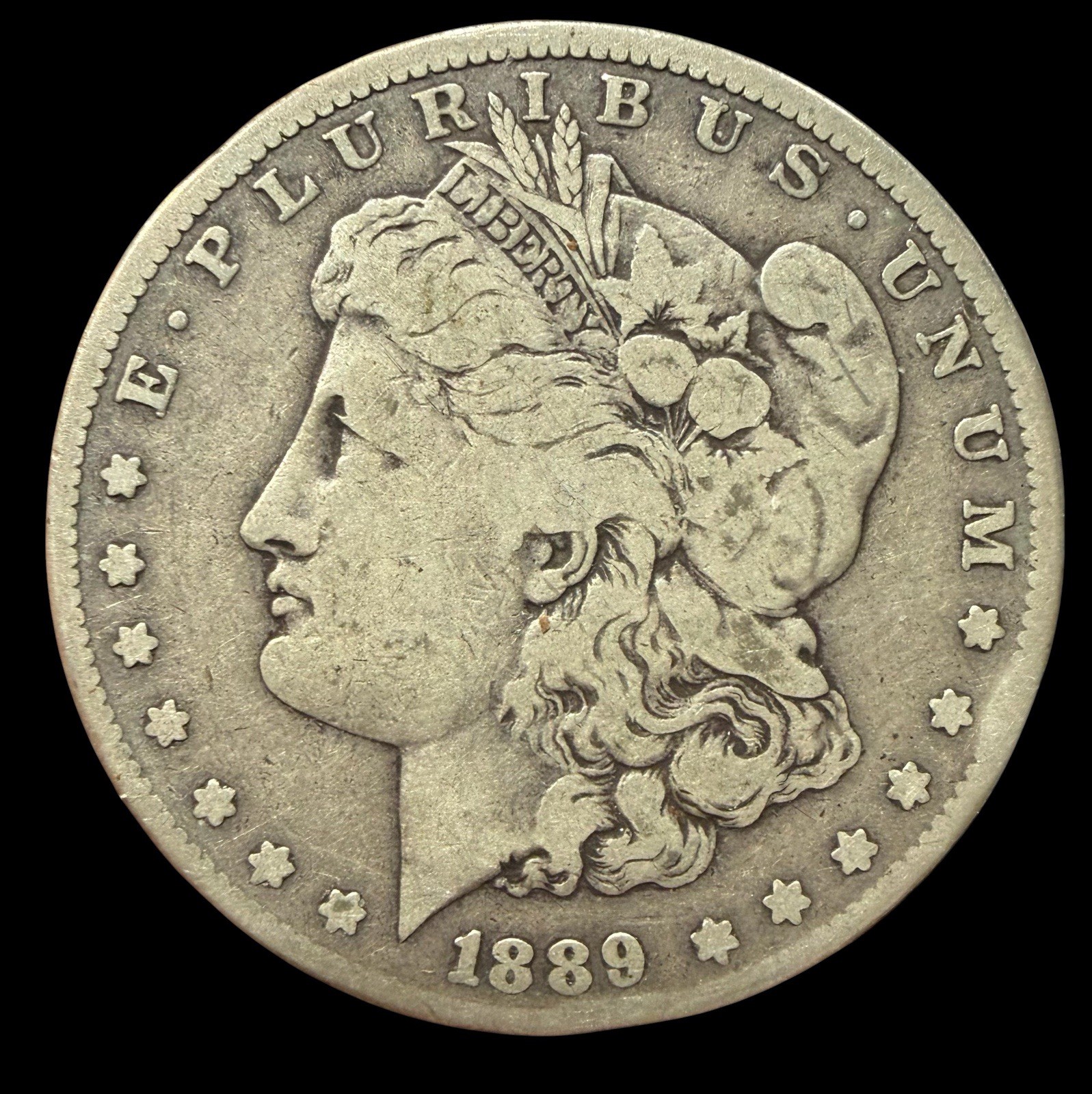 1889 CC Morgan Silver Dollar, 9/16/26 1889 CC Morgan Silver Dollar, 9/16/26