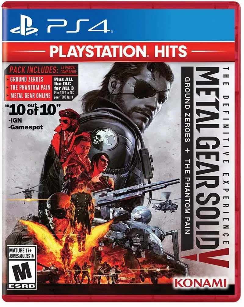 Metal Gear Solid V: The Definitive Experience (PlayStation Hits) PS4 Special New