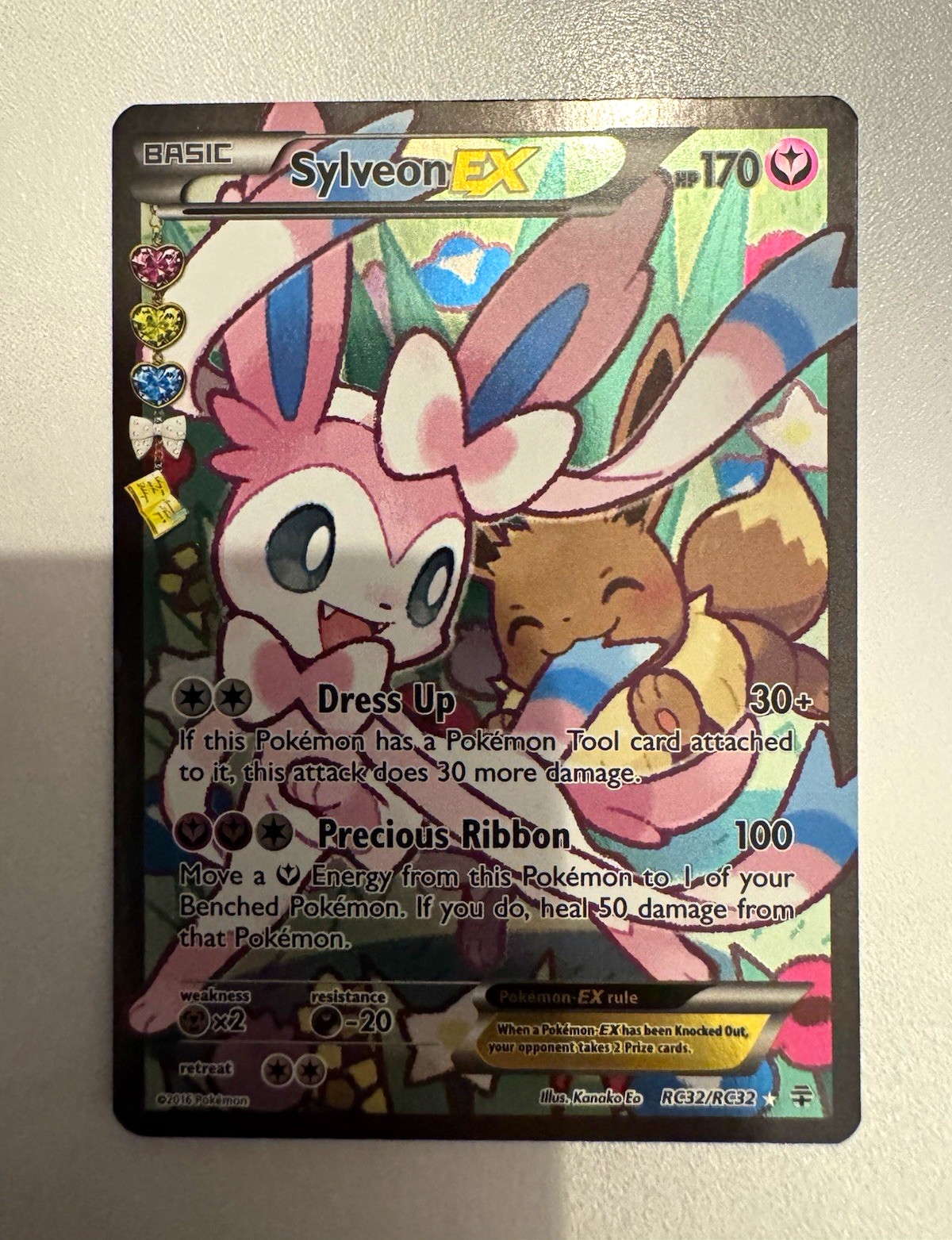 Sylveon EX RC32/RC32 Generations: Radiant Collection