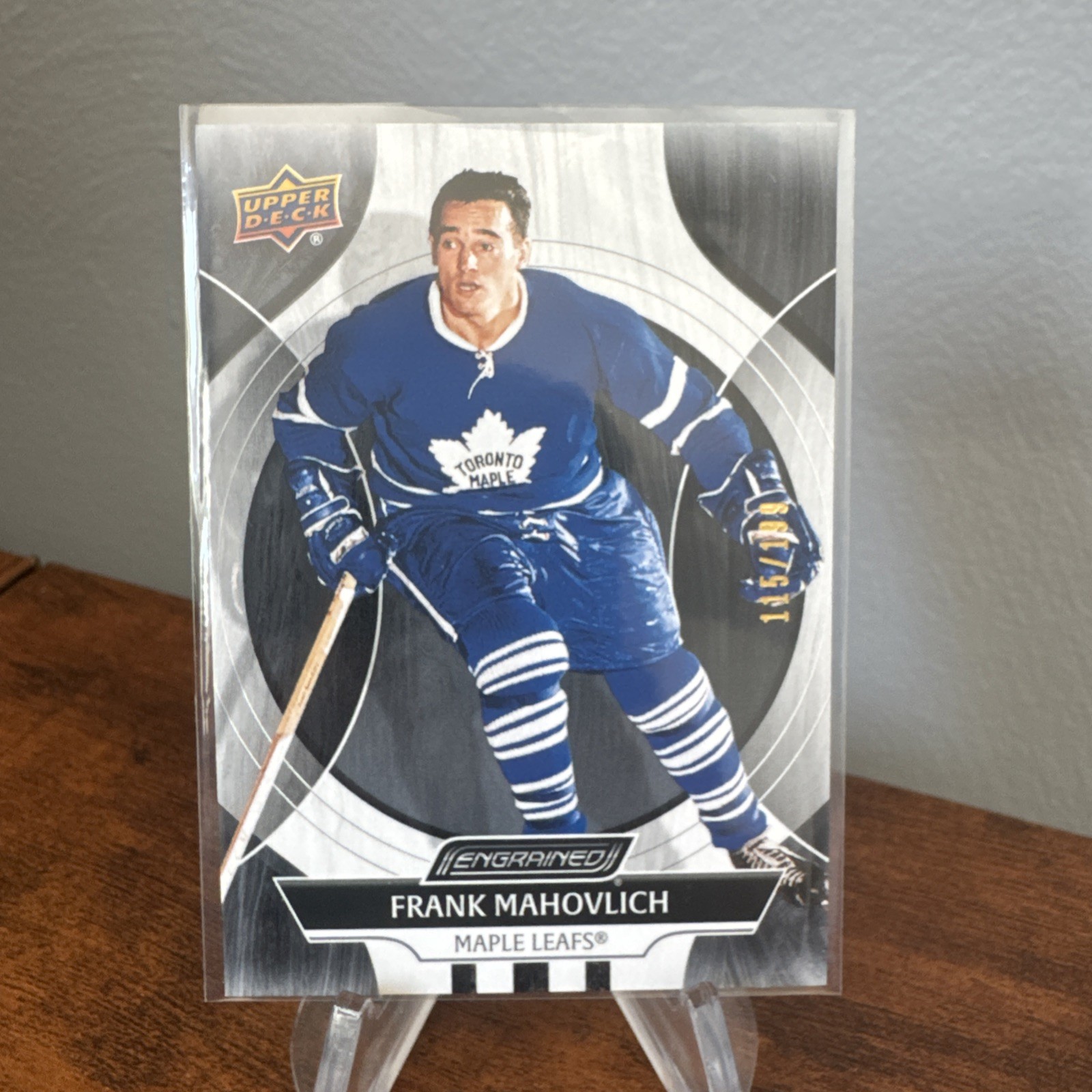2025 Upper Deck Engrained Icons Frank Mahovlich 115/199 #86