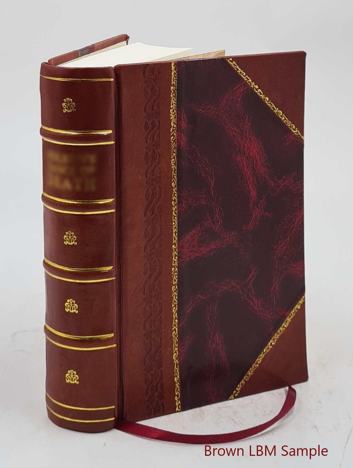 An alphabetical dictionary of coats of arms belonging V. 1 1864 [Leather Bound]